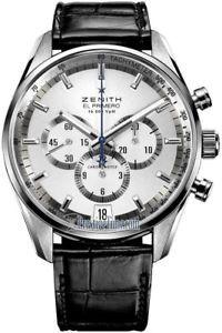 Zenith Watch Logo - Zenith El Primero 36'000 VpH Chronograph 42mm Men's Watch 03.2040 ...