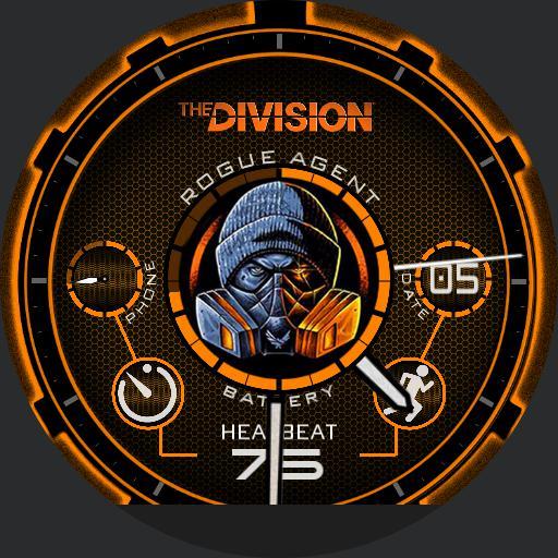 The Division Rogue Agent Logo - The Division Rogue Agent v.II for Moto 360 - FaceRepo