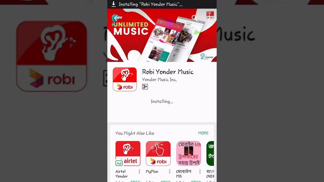 Yonder App Logo - How To Install Robi Yonder Music - YouTube