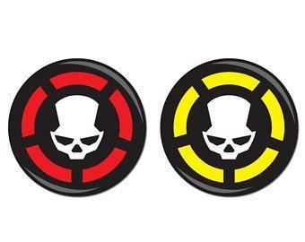The Division Rogue Logo - Gone Rogue / Manhunt 25mm Badges inspired by The Division (2 x ...