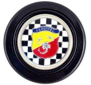 Vintage Abarth Logo - Genuine early vintage Momo steering wheel horn push button. Abarth ...