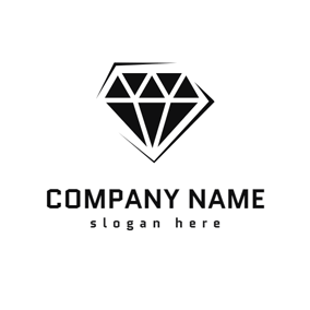 White Diamond Logo - Free Diamond Logo Designs | DesignEvo Logo Maker