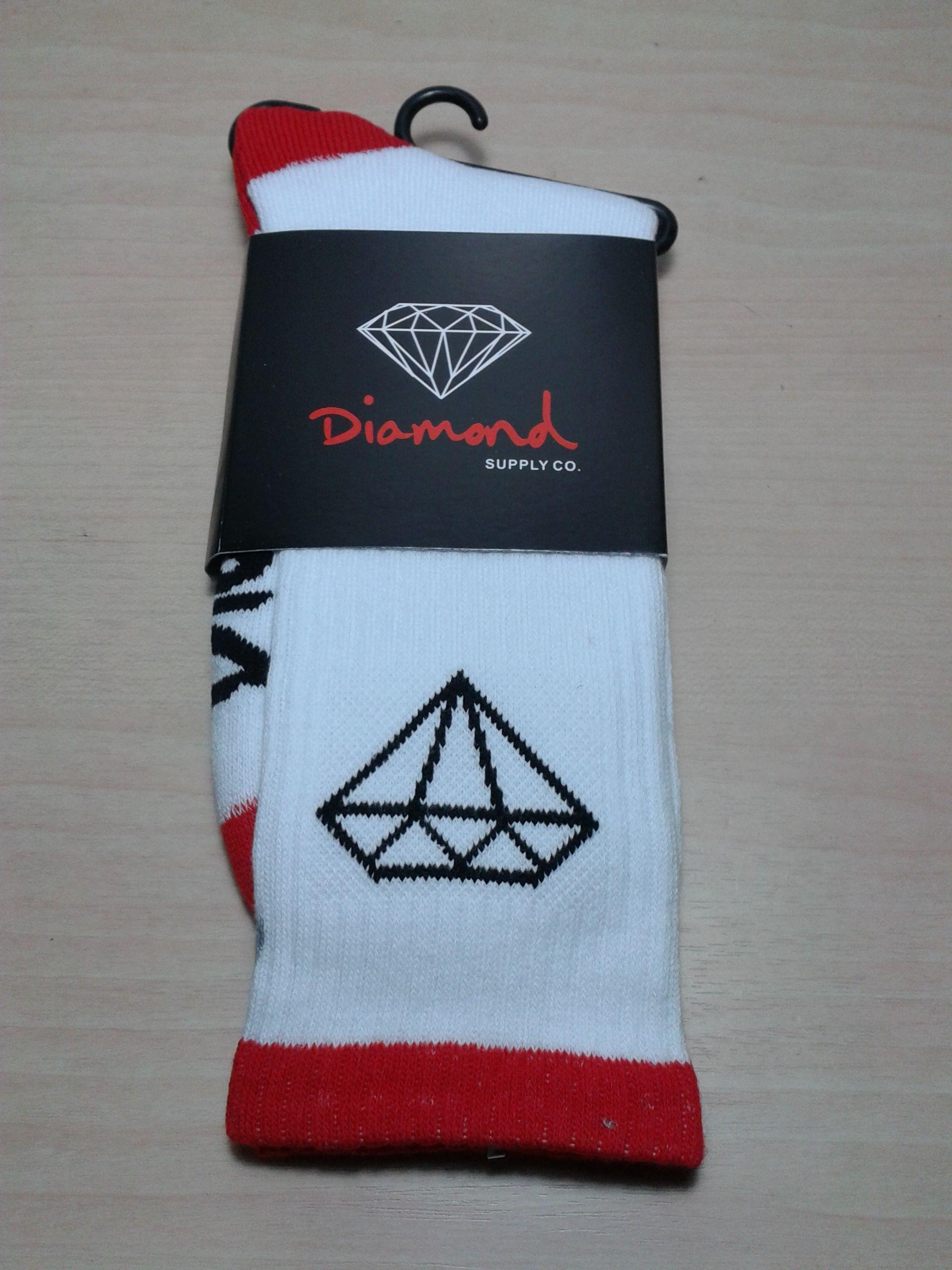 Red White Triangles with Diamond Logo - Name: Diamond socks (Red/White/Black) Price: 370Php #themeetupshop ...