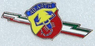 Vintage Abarth Logo - CLASSIC VINTAGE ABARTH Logo Emblem Lacquered Metal Scorpion Badge ...