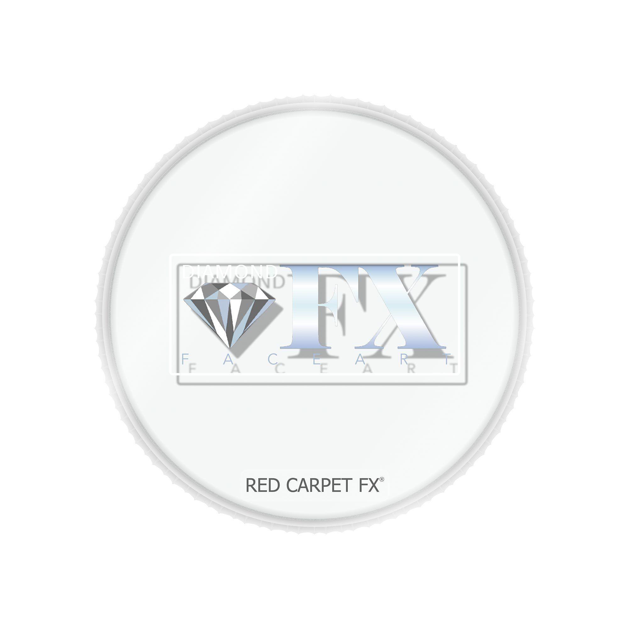 Red White Triangles with Diamond Logo - Diamond FX Cake Face & Body Paint