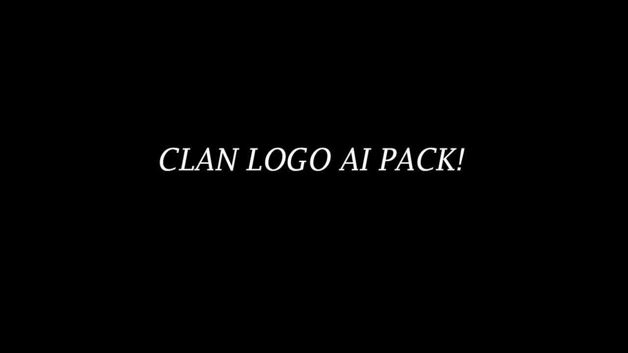 Ae7 Clan Logo - Clan Logo's AI Pack! | DL IN DESC! - YouTube
