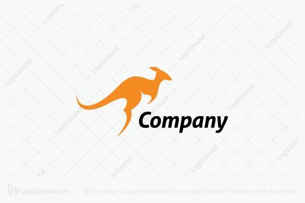 Kangaroo Logo - Modern Kangaroo Logo