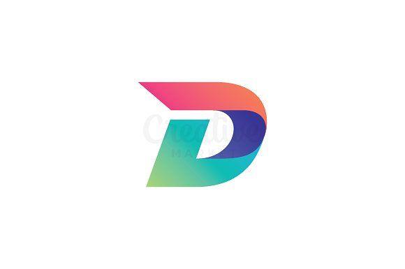 Awesome D Logo - Letter D Logo ~ Logo Templates ~ Creative Market