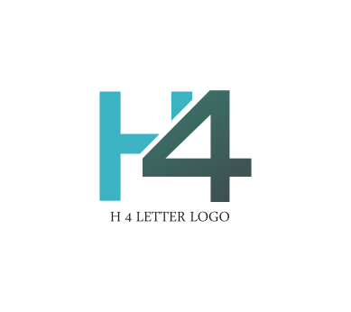 Four Letter Logo - H 4 letter logo design download | Vector Logos Free Download | List ...