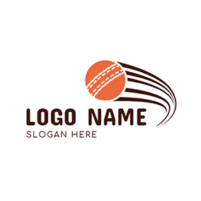 Orange Ball Logo - Free Sports & Fitness Logo Designs. DesignEvo Logo Maker