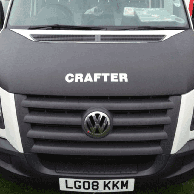 Crafter Logo - Van-X | Bonnet Bra / Cover Logo for Crafter