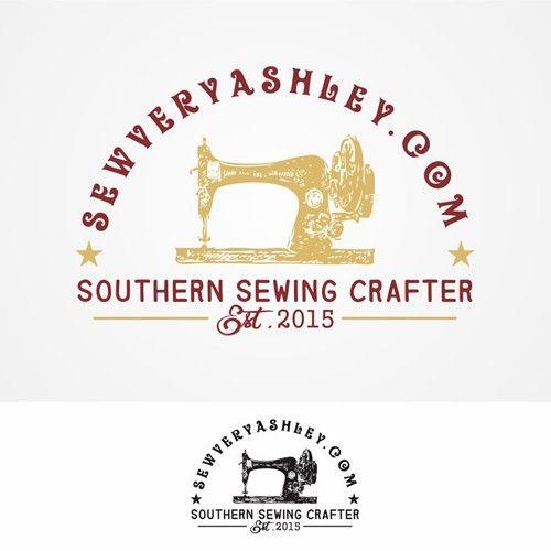Crafter Logo - Create a Southern preppy logo for sewing crafter. Logo design contest