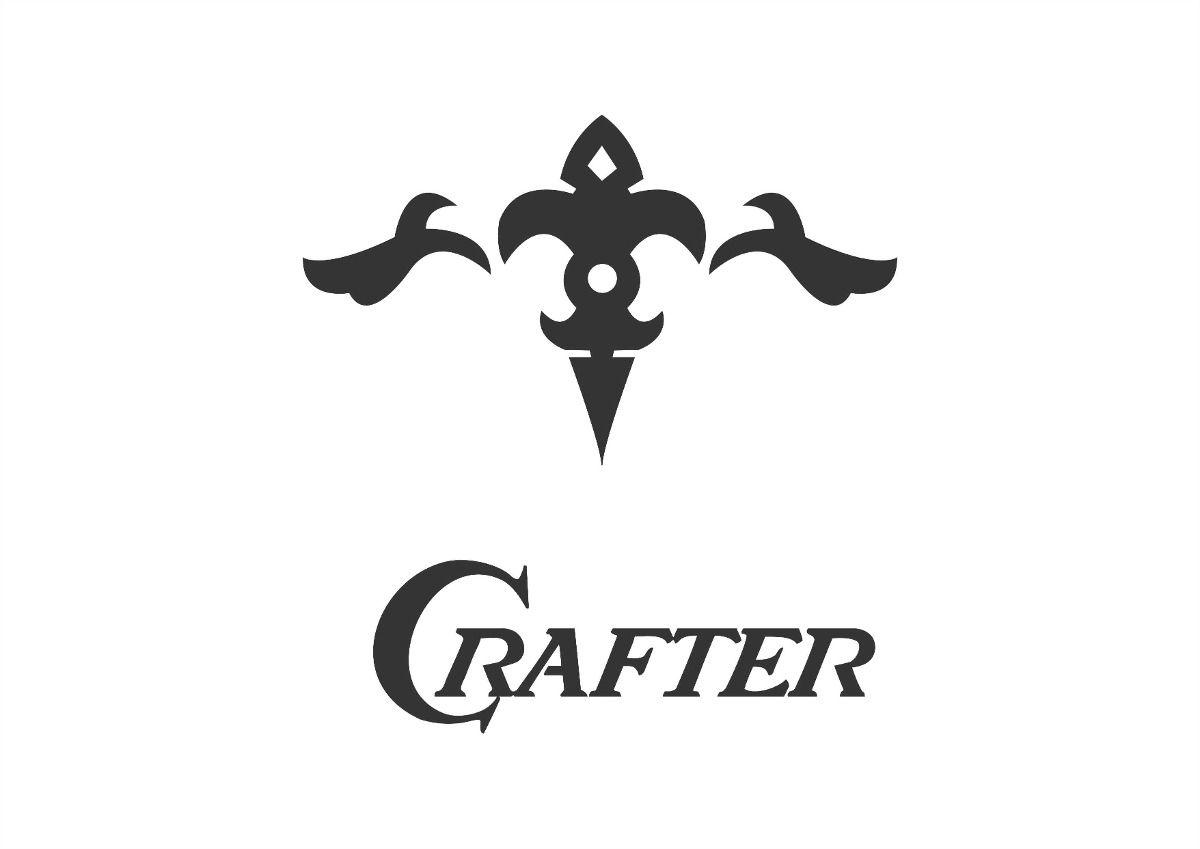 Crafter Logo - Adesivo Hedastock Violão Crafter - R$ 25,00 em Mercado Livre