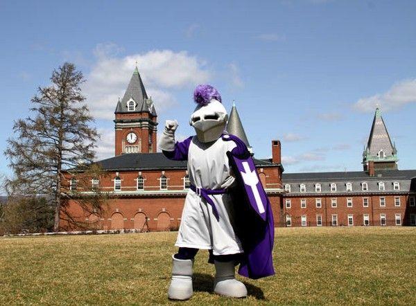 Crusader Cross Logo - Holy Cross will phase out knight mascot and logo after decision to ...