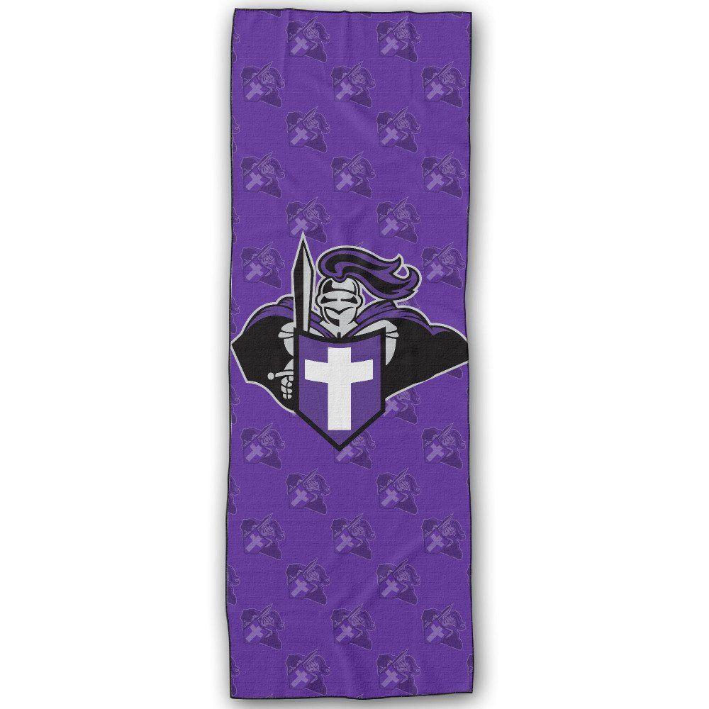 Holy Cross Crusaders Logo - Buy Holy Cross Crusaders Logo Yoga Mat Towel in Cheap Price