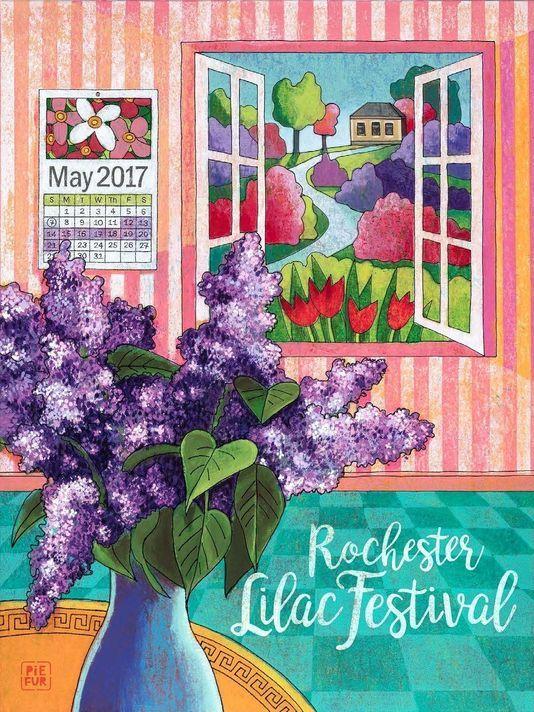 Lilac Festival Logo - Lilac Festival: Kids under 16 will need an adult to attend