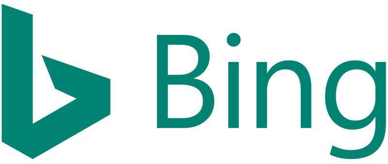 Teal Colored Logo - Bing Updates Its Logo With Uppercase 