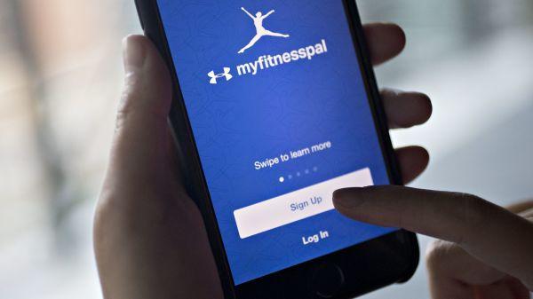 My Fitness Pal Logo - Under Armour says data breach affected about 150 million accounts