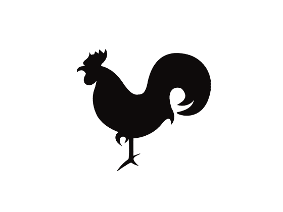 Black and White Rooster Logo - Rooster Logos