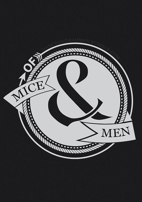 Of Mice and Men Logo - Of mice and men logo.. My friend loves this band :) | Tattoo ideas ...