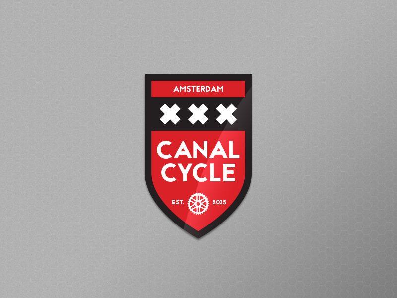 Red Rental Logo - Briefbox — Canal Cycle Rental Logo by M Squire