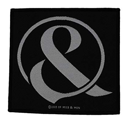 Of Mice and Men Logo - OF MICE & MEN - Logo - & - Patch/Aufnäher: Amazon.co.uk: Clothing