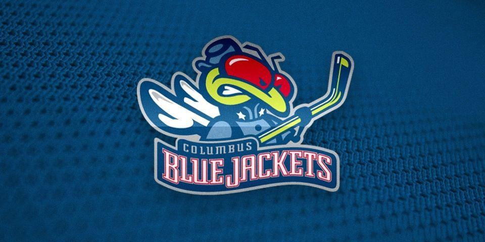 Blue Jackets Logo - Designing the '90s NHL, Part 2: Expansion & Relocation — icethetics.co