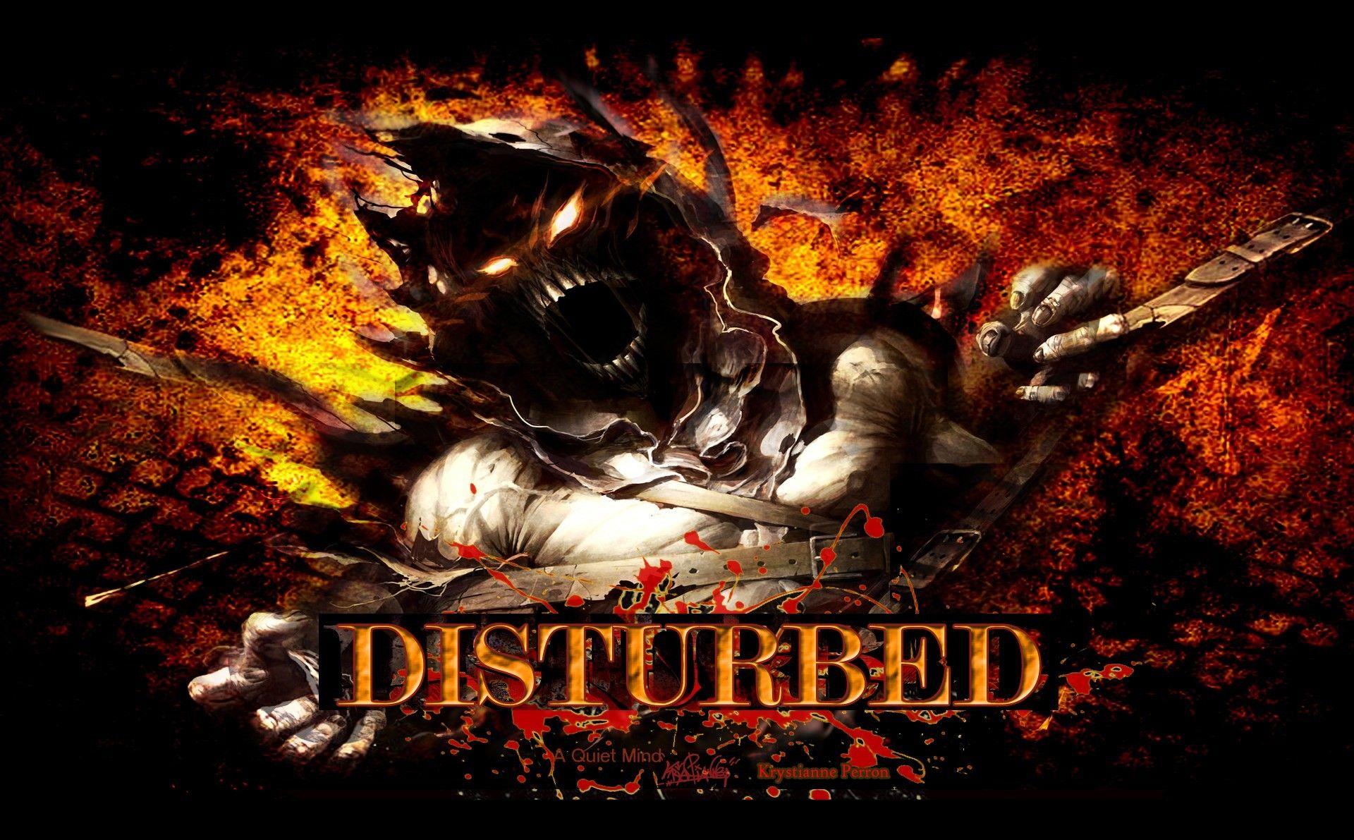 Disturbed Logo - Disturbed Logo Wallpaper For Android Festival Wallpaper