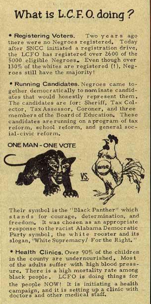 Two Black F Logo - Origin of the Black Panther Party logo