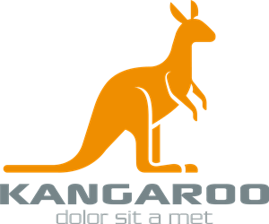 Kangaroo Logo - Simple kangaroo Logo Vector (.EPS) Free Download