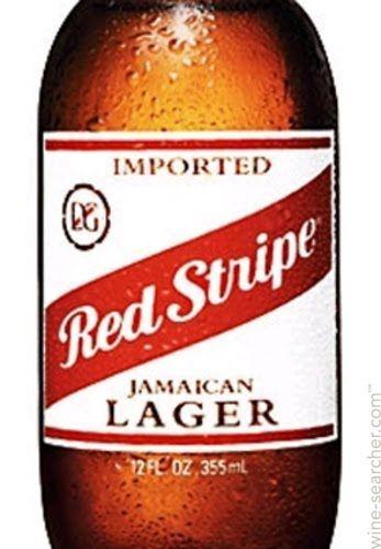 Jamaica Red Stripe Beer Logo - NV Red Stripe Beer. tasting notes, market data, where to buy in France