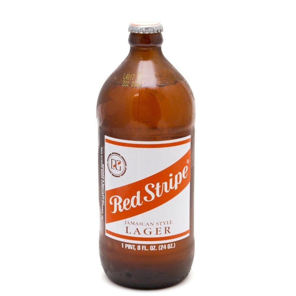 Jamaica Red Stripe Beer Logo - Red Stripe - Jamaican Style Lager - 24oz Bottle | Beer, Wine and ...