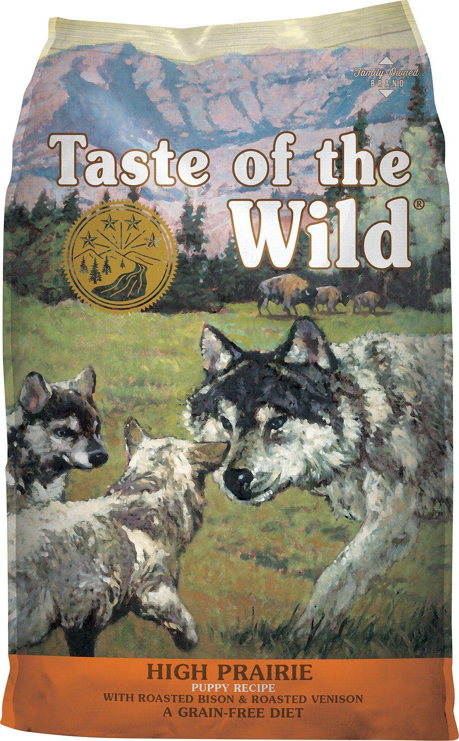 Taste of the Wild Logo - Taste Of The Wild High Prairie Puppy Formula Grain Free Dry Dog Food