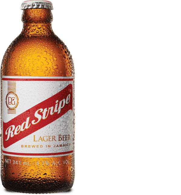 Jamaica Red Stripe Beer Logo - Nutrition Facts Stripe Beer
