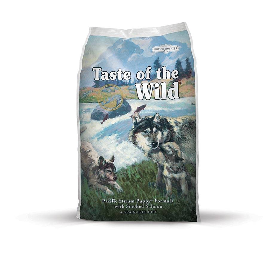 Taste of the Wild Logo - Taste of the Wild | Pacific Stream Puppy with Smoked Salmon Dog Food