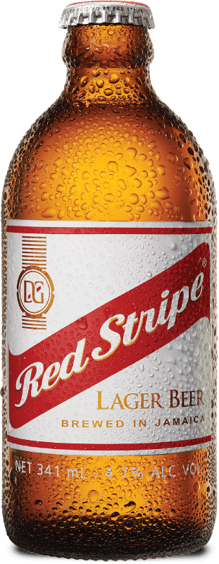 Jamaica Red Stripe Beer Logo - Nutrition Facts - Red Stripe Beer