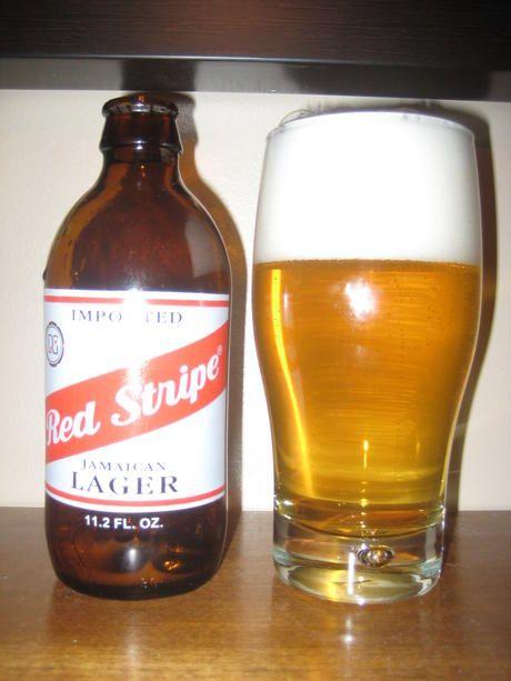 Jamaica Red Stripe Beer Logo - Red Stripe Jamaican Lager Beer Taster