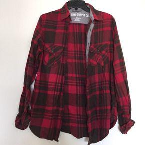 Markiplier Red and Black Logo - RED AND BLACK FLANNEL SHIRT (LIKE MARKIPLIERS) on The Hunt