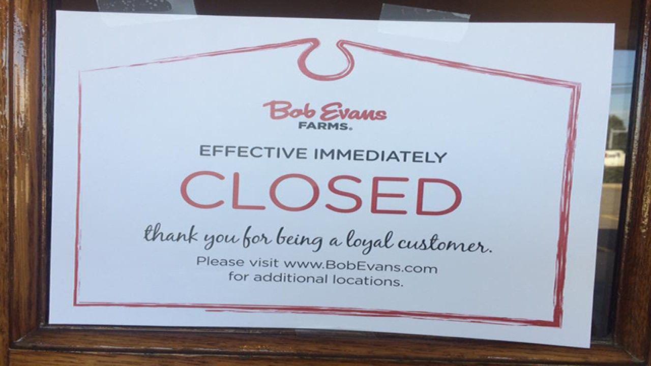 Bob Evans Restaurant Logo - Bob Evans restaurant in Twinsburg closes