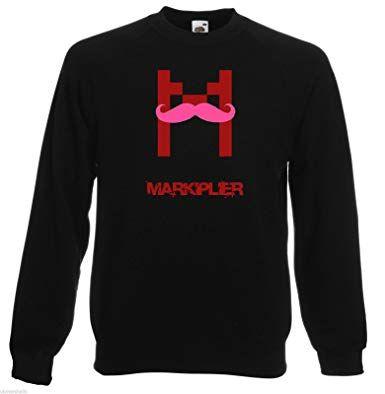 Markiplier Red and Black Logo - markiplier logo youtube Logo, sweatshirt, 80% Cotton, Fruit of the ...