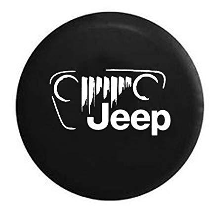 Jeep Grill Logo - Jeep Vintage Off Road Grill Logo JK TJ CJ Spare Tire