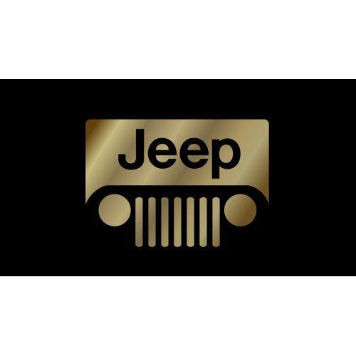 Jeep Grill Logo - Personalized Jeep Grill Logo License Plate