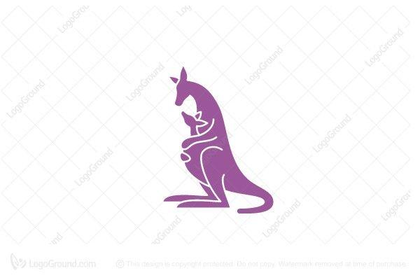 Kangaroo Logo - Mama Kangaroo Logo