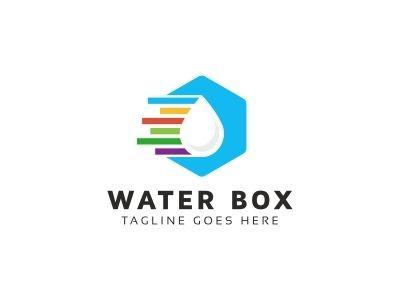 Company with Green Box Logo - Water Box Logo by iRussu | Dribbble | Dribbble