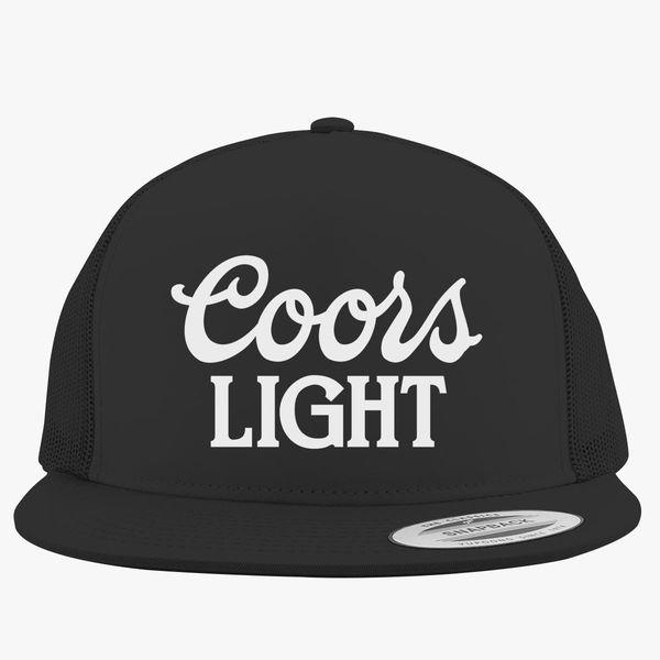 Black Coors Light Logo - Coors Light Beer Trucker Hat