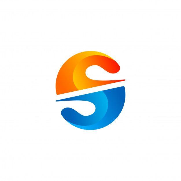 3D Letter S Logo - 3D letter s logo design template Vector