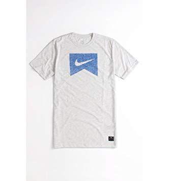 Nike Ribbon Logo - Nike Action Sports Ribbon Logo Tri Blend T Shirt Gray