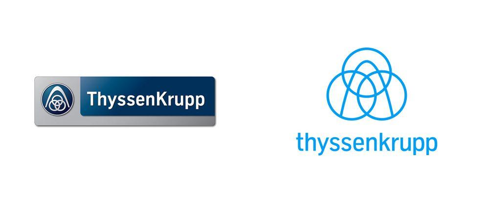 ThyssenKrupp Logo - Brand New: New Logo and Identity for thyssenkrupp