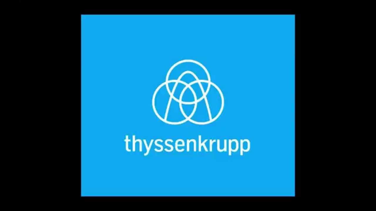 ThyssenKrupp Logo - thyssenkrupp Introduces New Logo - YouTube