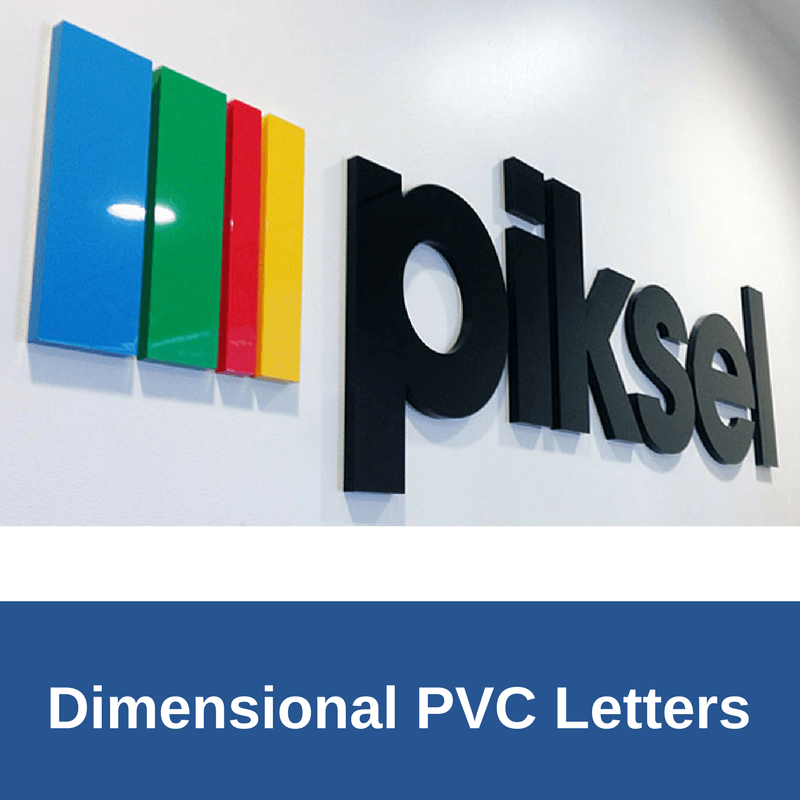 3D Letter S Logo - 3D PVC Letters - Abalux Printing